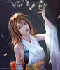 Final Fantasy X Yuna, Mars Foong : Final Fantasy Fan Art