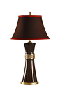 SIMONE LAMP - ESPRESSO  Wildwood Lamps - Studio W Collection: 