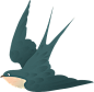燕子儿童插画元素图片设计素材