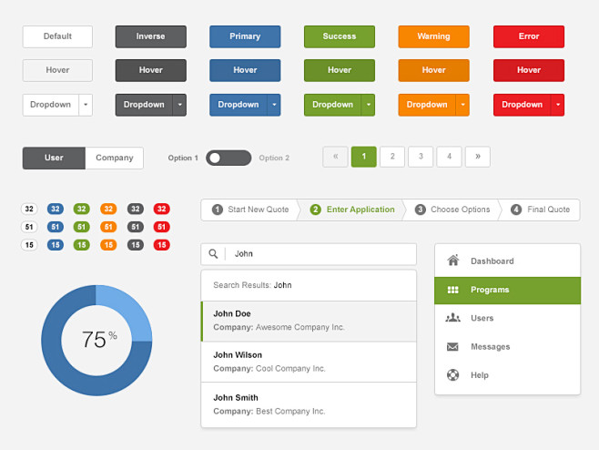 Flat UI Style Guide