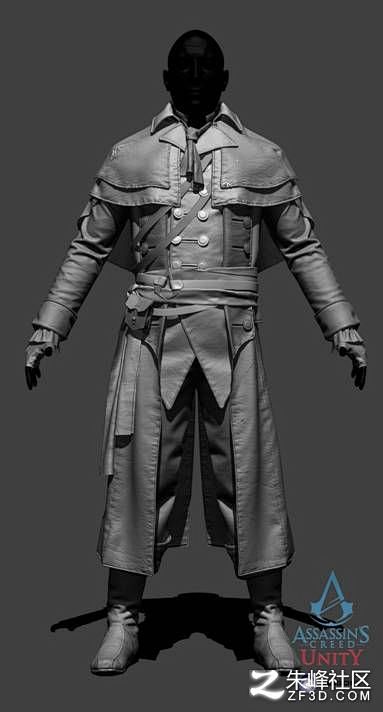 ZBRUSH雕刻帅气皮衣男教程_ZBRU...