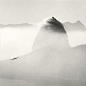 Plane and Sugar Loaf Mountain, Rio De Janeiro, Brazil by Michael Kenna.