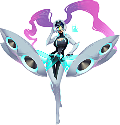 夏木七七采集到LOL 角色设计