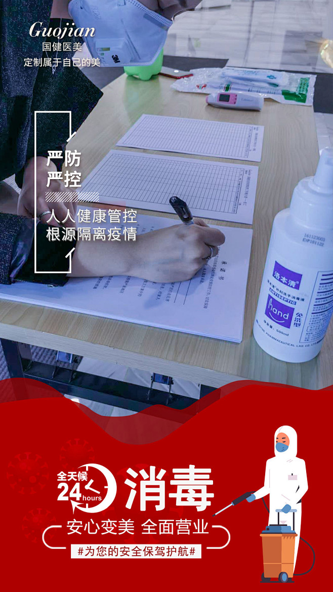 #国健医美#安心变美，全面复工