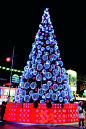 搜荷 灯光球装饰大型圣诞树 框架圣诞大树 广场圣诞树 美陈定制-tmall.com天猫