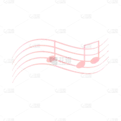 手绘风-音乐元素-音符
