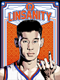 LINSANITY : Nba player jeremy lin.