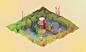 Isometrics : Self-initiated experiments. Building little worlds in isometric views.