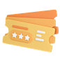 Winner coupon 3D Icon