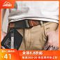 马登工装 日系复古双环扣腰带vintage帆布编织腰带阿美咔叽配饰男-淘宝网