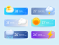 Weather Widget 2 weather aqua android sketch os x app mac os smartisan illustration ui photoshop icon zklm0000