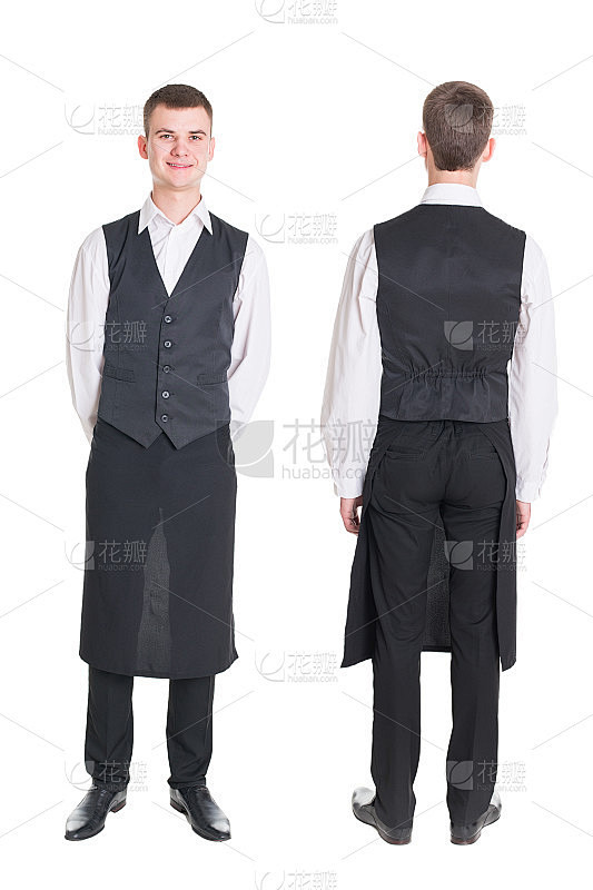 穿制服的侍者
