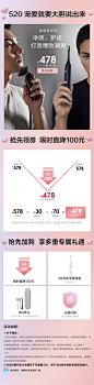 素士X3U电动牙刷成人声波充电S3电动剃须刀男充电 送礼-tmall.com天猫