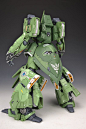 GUNDAM GUY: UtopiaCast 1/100 NZ-666 Kshatriya - Painted Build