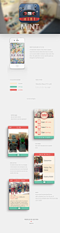 Mint Museum App - Class Assignment on Behance