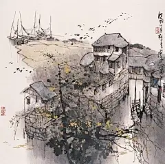 “ 多少恨，昨夜梦魂中。还似旧时游上苑，车如流水马如龙。花月正春风。” · 李煜《忆江南》 ​​​