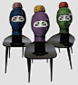 Fornasetti chairs: 