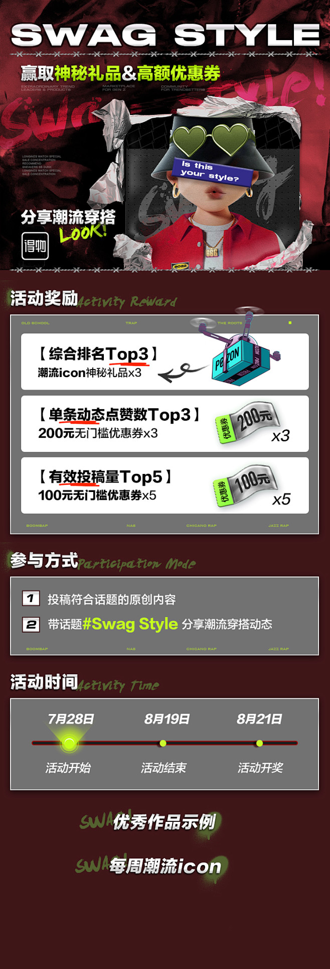 Swag style 地下乐既视感