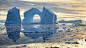 General 1920x1080 water iceberg snow