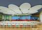 幼儿园设计效果图之表演大厅装修—土拨鼠装饰设计门户