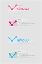 Vshow,Logo.|Logo Icon|ICEART冰艺·专注冰艺网络品牌建设（工作室）