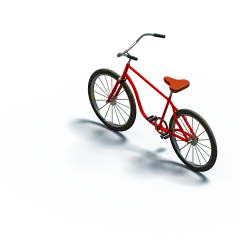 C4D卡通小汽车3D立体模型