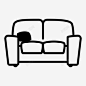 爱的座位长椅座位图标 标志 UI图标 设计图片 免费下载 页面网页 平面电商 创意素材