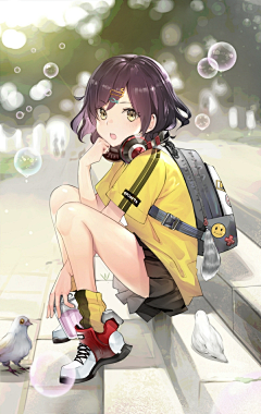 紫星禾采集到插画收集