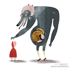 绘食录采集到收集插画动物