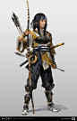 ArtStation - Ghost of Tsushima - Kaede, Mitch Mohrhauser _人设_T2021116 #率叶插件，让花瓣网更好用_http://ly.jiuxihuan.net/?yqr=16110873#