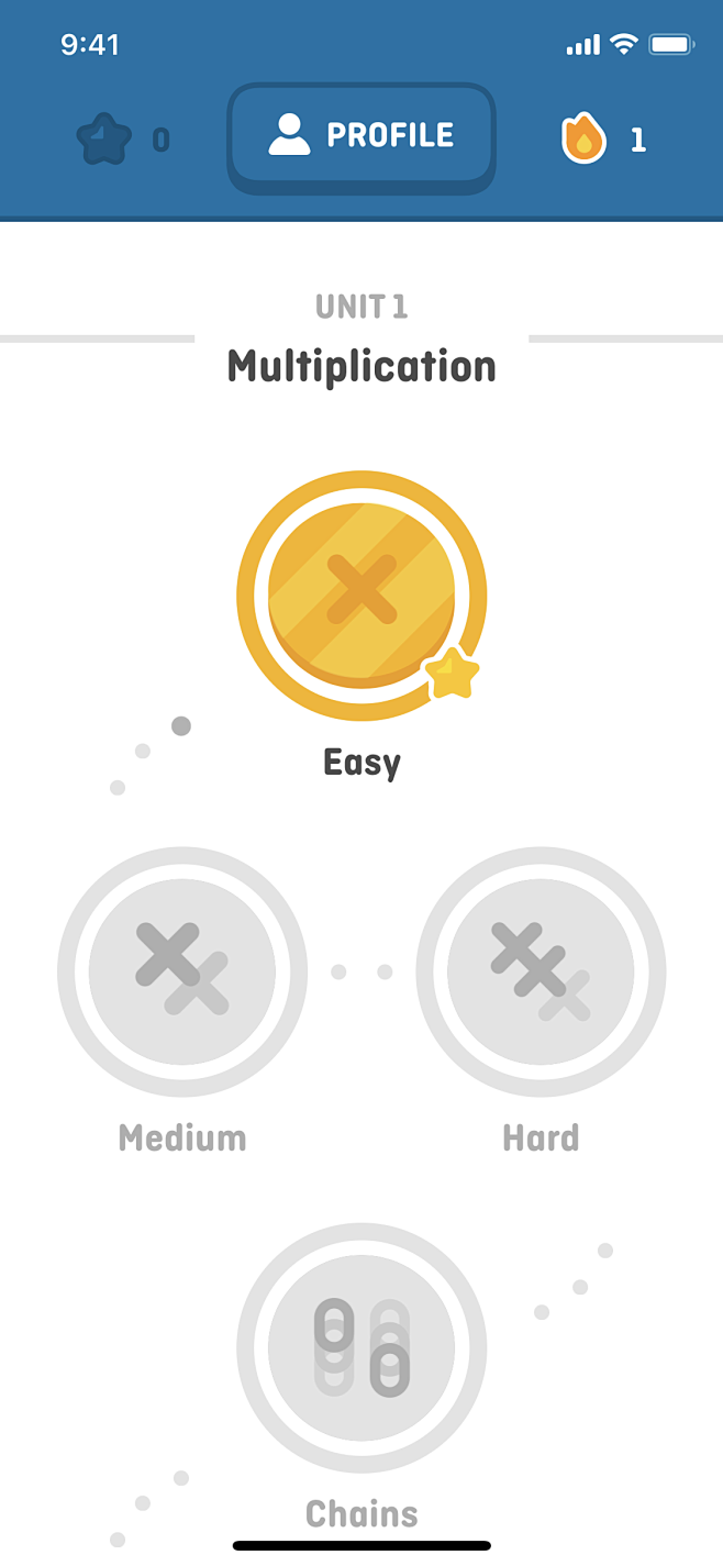 Duolingo math screen 53