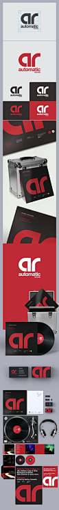 Automatic Records Brand Refresh by Alex Townsend, via Behance