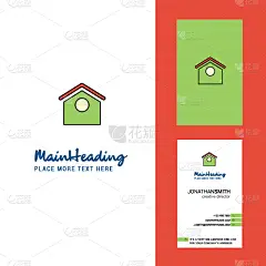 狗屋,品牌名称,创造力,名片,可爱的,商务,食品,狗,动物,喂养