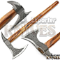 New Custom 22" Handle Carbon Steel Bearded Viking Axe S510 By Knives Exporter  #Knivesexporter