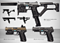 L96A9 Rifle & FN Five Pistol, Su Wang