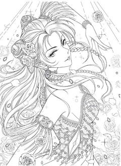 -星星很如意-采集到线稿