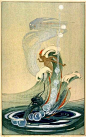 来自美国艺术家 Bertha Lum (1869 – 1954) 木版画作品一组。