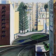 Wayne Thiebaud 超现实主义绘画 ｜盗梦空间 - 当代艺术 - CNU视觉联盟