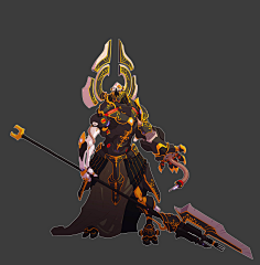 游戏人物怪物原画-花瓣网|陪你做生活的设计师 | 东方卡通角色设计