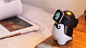 WATCHme : WATCHme is a charging stand that will turn your smartwatch into a cute little monster.