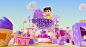 amusement park animation  art direction  artwork cartoon colorful colors kids Park universal