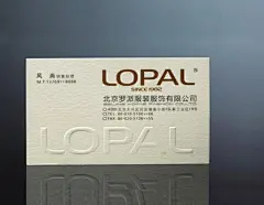 立体浮雕|起凸压凹名片 印特尔名片
