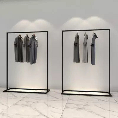 铁艺服装架男女服装店展示架挂衣架子简易童...