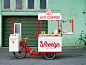 Wheelys Cafe是自行车推车，为移动中的一代移动电话提供咖啡。