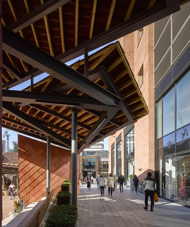 文化:曼彻斯特 皇冠广场 / arriola & fiol arquitectes构筑物顺水渔