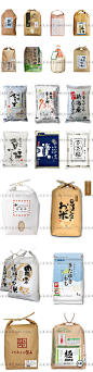 0126牛皮纸特种纸大米稻谷杂粮天然日本和风日系文艺包装设计参考-淘宝网