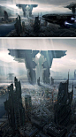 Digital Art Inspiration and Tutorials – The Round Tablet » Matte Painting: