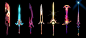 Swordtember week 1, Ron Broyde : A bunch of sword sketches I did for #SwordTember on twitter, it's been a blast!