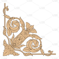 Acan阿残采集到花纹·欧式
