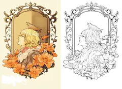 #线稿#漫画卡通人物绘画  二次元
@冒险家的旅程か★